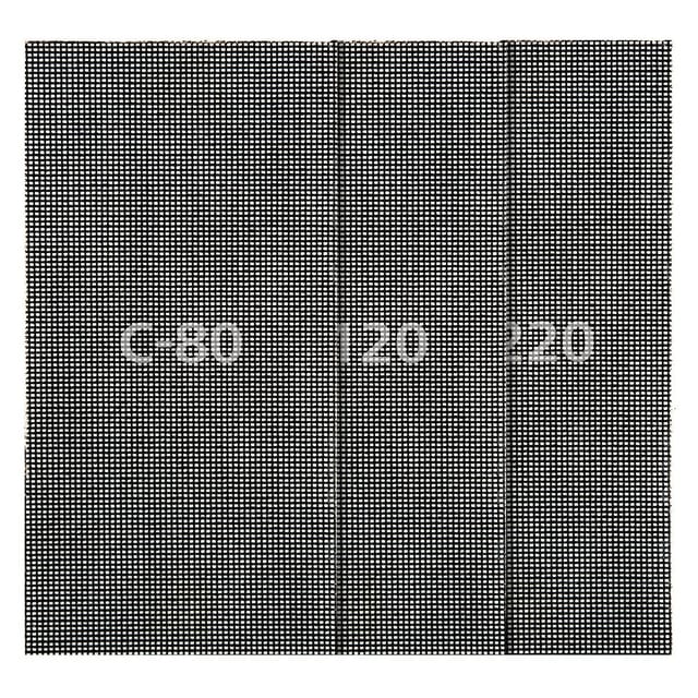 Haft-Gitterleinen 115 x 230 mm 5 Stück Siliziumcarbid Hobel - Wolfcraft