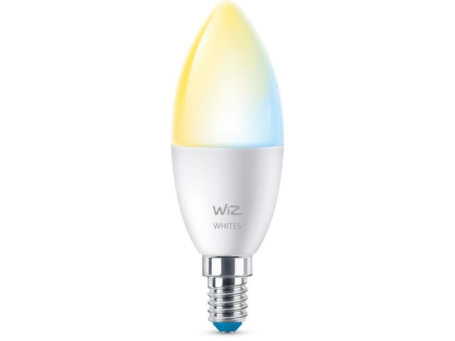 WIZ - 8718699787073 led eek f (a - g) E14 4.9 w = 40 w Warmweiß bis Kaltweiß app-gesteuert 1 St.