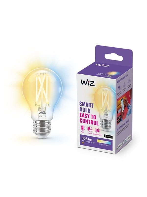 WIZ - 8718699787158 led eek e (a - g) E27 7 w = 60 w Warmweiß bis Kaltweiß app-gesteuert 1 St.