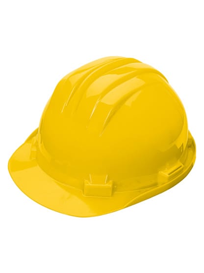 Singer Bauhelm aus Polyethylen - Gelb - CAS5RSY