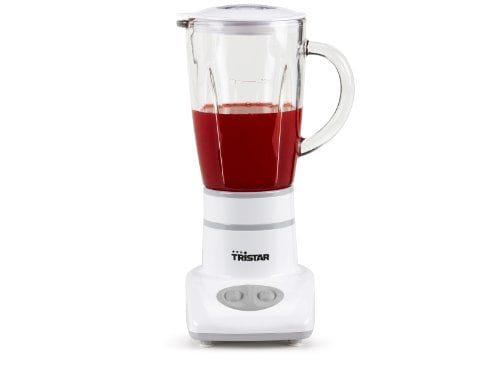 Tristar - Standmixer 0,45L Glasgefäß, 2 Stufen, 4 Edelstahlmesser - 180 Watt
