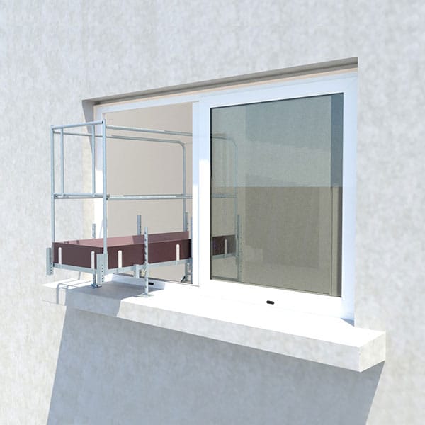 Matisère - Fenstergerüst aus Stahl mit Stützen - 40.081/082
