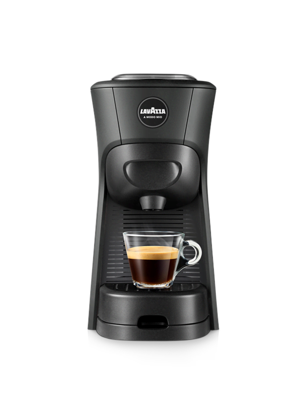 Lavazza LM 840 Tiny Eco Automatische manuelle Kapsel-Kaffeemaschine, 0,6 l, schwarz