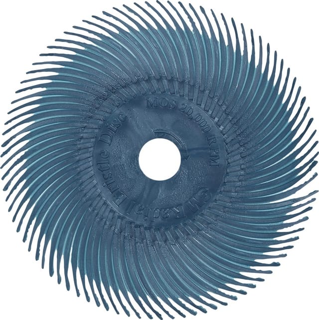 3M Radialbürstenscheibe RB-ZB Typ C D.75mm K.400 blau 20000min-¹ 3M