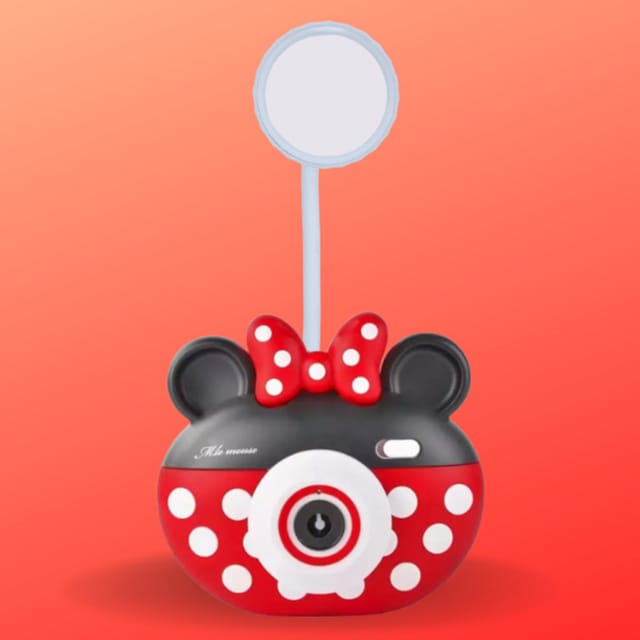 Trade Shop - Tischlampe 2in1 LED-Licht mit Bleistiftspitzer Stifthalter Mickey Bleistifte -