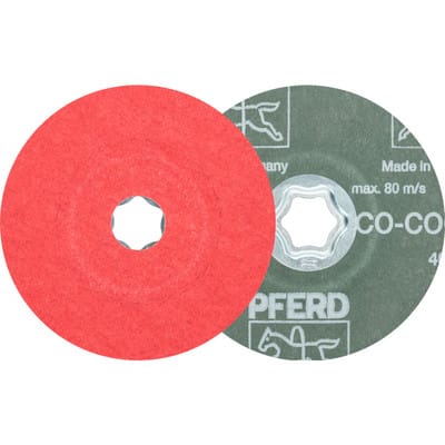 Fiberschleifscheibe cc-fsco-cool 115mm K80 Pferd