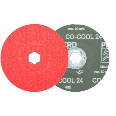 Fiberschleifscheibe cc-fsco-cool 125mm K24 Pferd