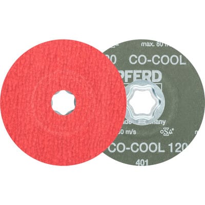 Fiberschleifscheibe cc-fsco-cool 115mm K120 Pferd