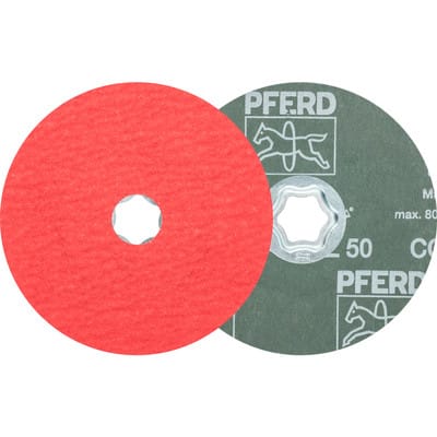 Fiberschleifscheibe cc-fsco-cool 125mm K50 Pferd