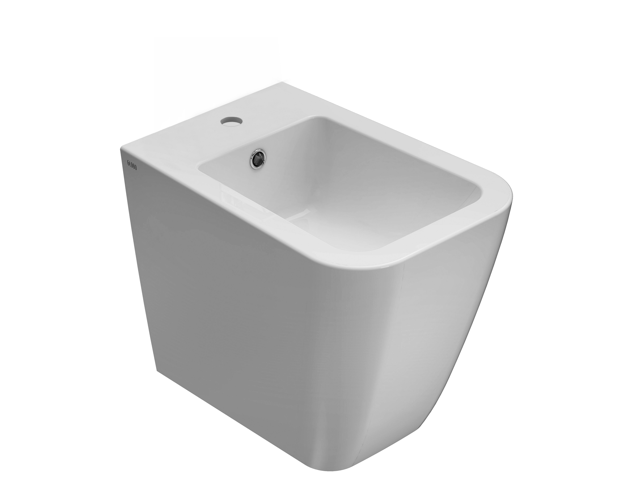 Bodenstehendes Keramik-bidetmulti 52x36 Cm Globo Stone St010bi Weiß - Keramik