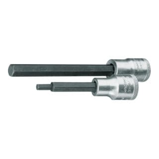 Gedore - Steckschlüsseleinsatz in 19 1/2 ″ Innen-6-kant Schlüsselweite 6 mm Länge 90 mm