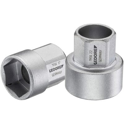 19 sk 21 Steckschlüsseleinsatz 1/2', kurz, 21 mm