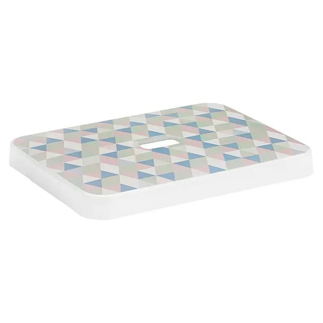 Sunware Deckel für Aufbewahrungsbox Sigma Home 24+32 l Dekor Triangel Boxen, Körbchen & Kisten