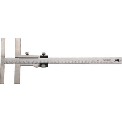Helios Preisser - Anreißmessschieber 300mm m. fe Anschlag-L. 160mm - 344503