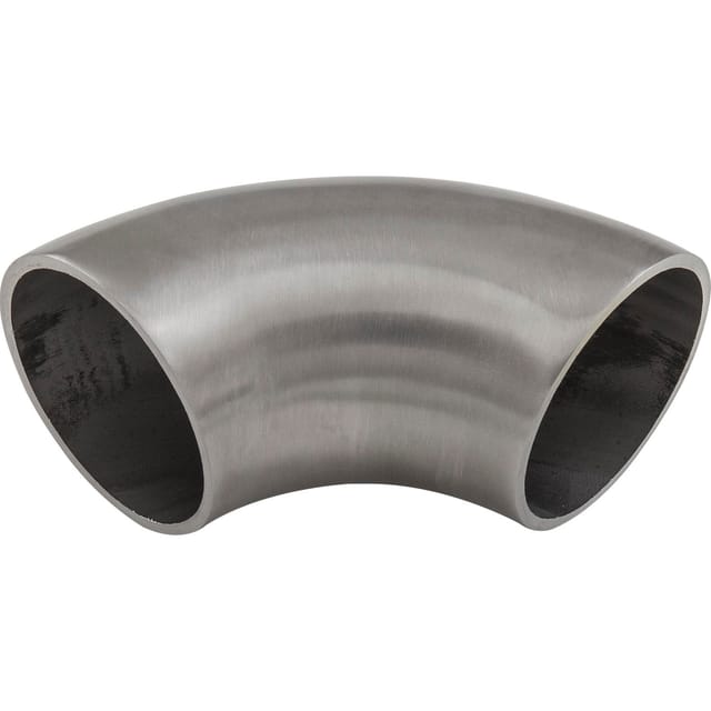Economy - Schweissfitting 90° für Rohr ø 42,4 x 2,0 mm,Edelstahl geschliffen V2A