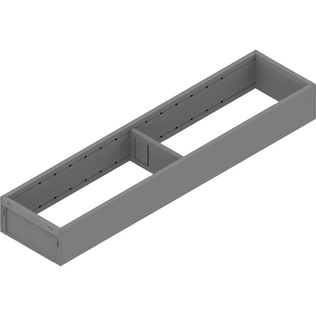 BLUM AMBIA-LINE Schubkastenrahmen schmal 100mm, NL450mm, Stahl indiumgrau matt