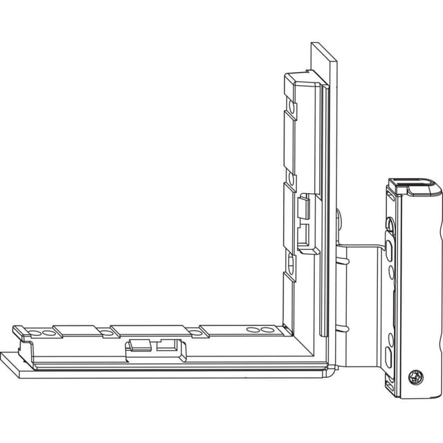 Maco - Falzecklagerband DT130 mit üv 12/18-13 mm mit Unterlage silber rechts