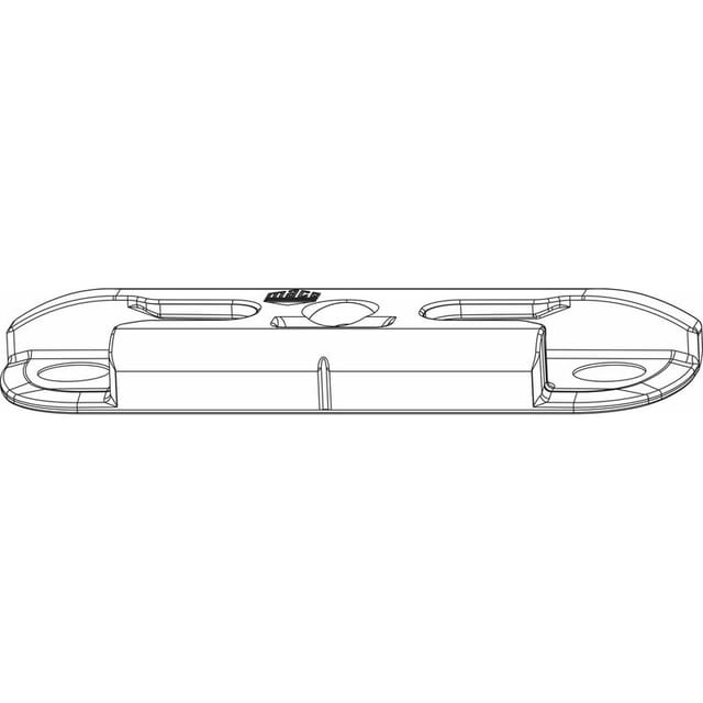 Schließteil iS Design 12L Eurofalz 30mm 13V silber - Maco
