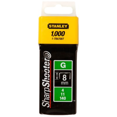 Klammern Typ g 8 mm 1000 Stück - Stanley