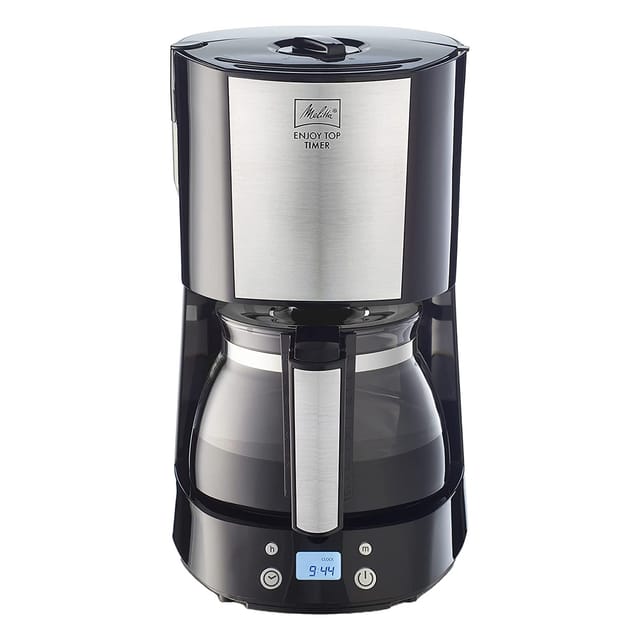 Melitta Kaffeemaschine 1017-11 Enjoy II Top Timer schwarz/edelstahl