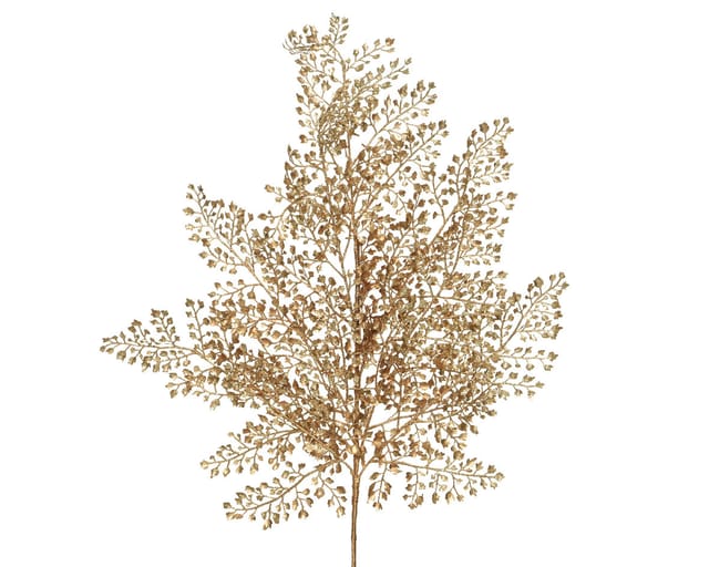 Dekozweig Glitter gold 4 x 30 x 68 cm ( h x b x t) Baumzweig