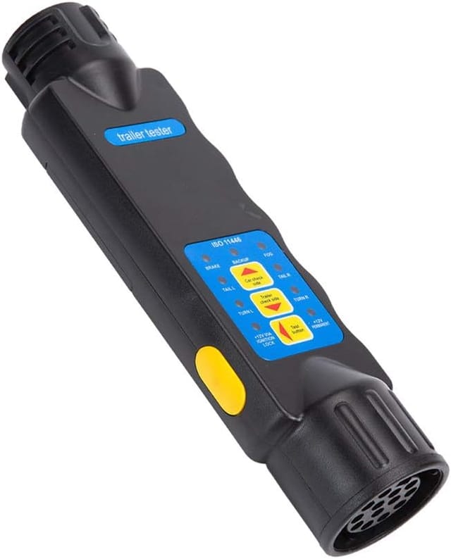 Ersandy - 13-poliger Anhängertester, 13-poliger Autoanhänger-Tester, 12-V-Anhängertester, 13-polige Lichter, Verdrahtungskreis-Diagnosewerkzeuge
