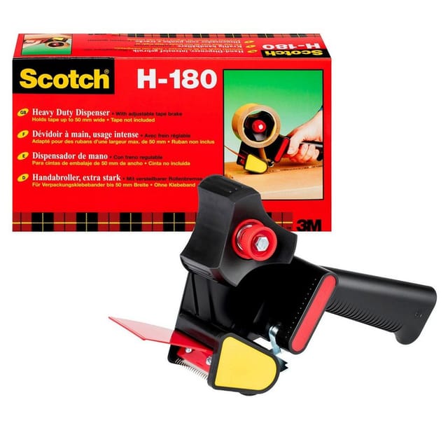 Scotch H180 Klebeband-Abroller Grau 1 St.