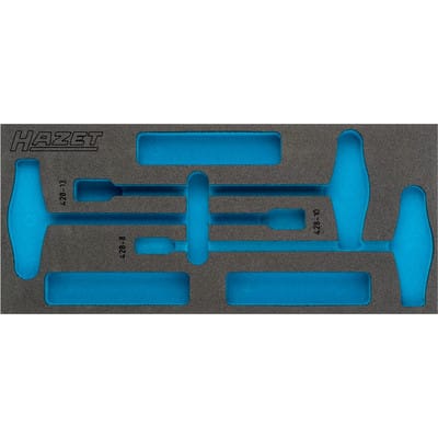 2-Komponenten Weichschaum-Einlage für Art.Nr. 163-382/3, 1/3+ (172 x 392 mm) - Hazet