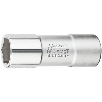 Zündkerzen-Steckschlüssel-Einsatz 880AMGT Vierkant hohl 10 mm (3/8 Zoll) - Hazet