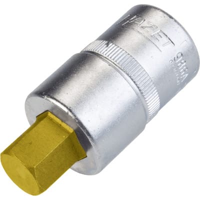 Schraubendreher-Steckschlüsseleinsatz 986A-1/2 Vierkant hohl 12,5 mm (1/ - Hazet