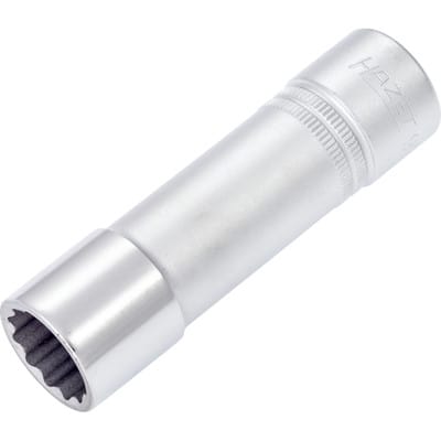 Steckschlüsseleinsatz DIN3124 lang 12-kant 1/2' 17 mm - Hazet