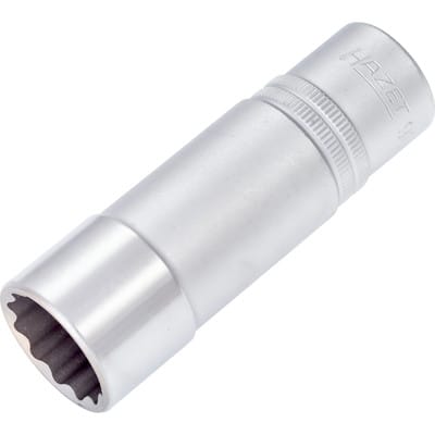 Steckschlüsseleinsatz DIN3124 lang 12-kant 1/2' 21 mm - Hazet