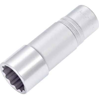 Steckschlüsseleinsatz DIN3124 lang 12-kant 1/2' 22 mm - Hazet
