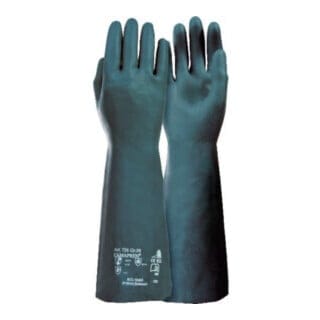 FP - honeywell 072610141E Chemikalienhandschuhe Camapren 726 Größe 10 schwarz EN388 /