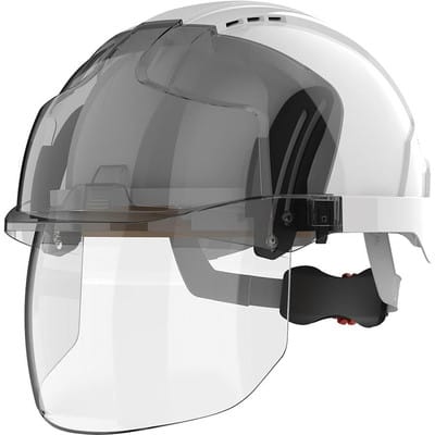 FP - jsp evo VISTAshield mit Visier weiß