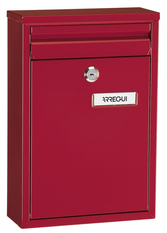 Arregui - Zaguán E5756 Briefkasten oder Durchwurfbriefkasten aus Verzinktem Stahl, Größe s (din A5 Post), Wandbriefkasten für Draußen, Wasserfest,