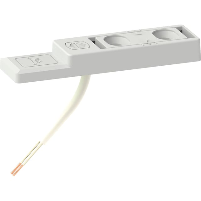 Maco - tronic Reedkontakt rvs f. Verschluss-/Kippüberwachung, Kabel 10 m, grau