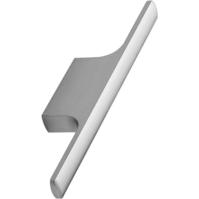Furnipart - Möbelgriff Tau LA32, Griff für Küchenschränke - Schrankgriff für Küchenfronten - Aluminium Edelstahl Effekt