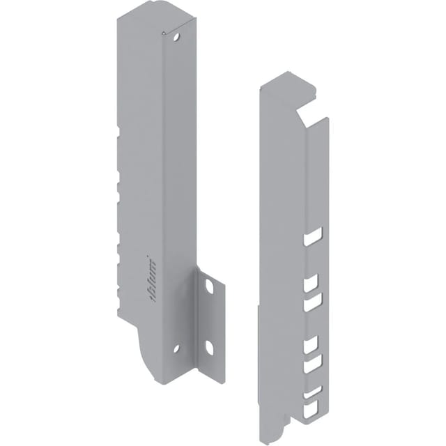 BLUM TANDEMBOX antaro Rückwandhalter Spüle Höhe D, grau RAL 9006