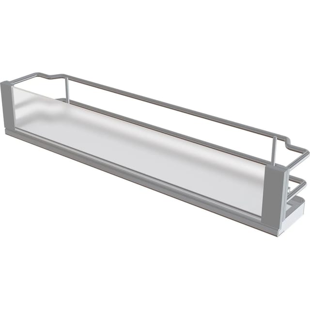 Vauth-sagel - vs sub Side Ablage-Set Artline 90° kb 150 mm Silber/Weiß/Glas satiniert