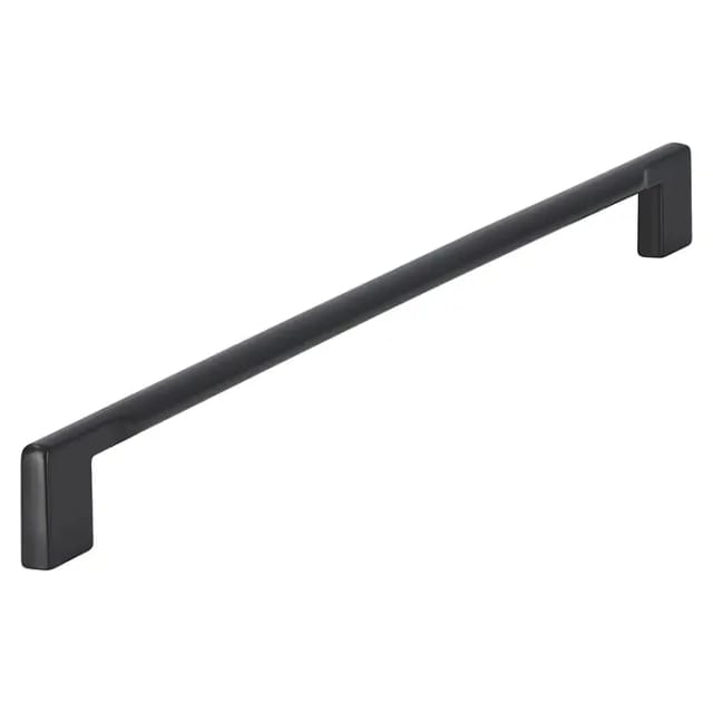 Griff Baton la 320mm - Moderner Möbelgriff - Breite 340mm, Zinkdruckguss schwarz matt - Siro