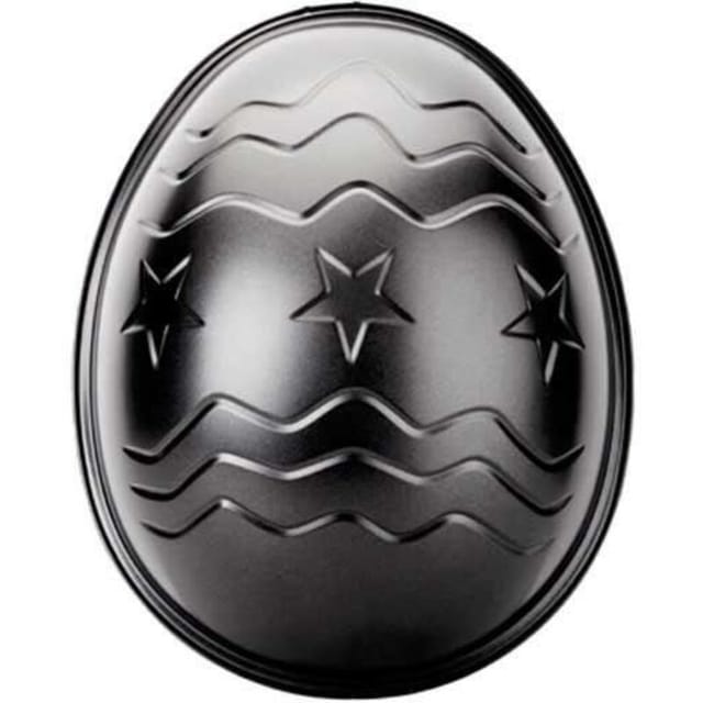 ibili Oster-Ei Backform Silber 26x21x8,3 cm