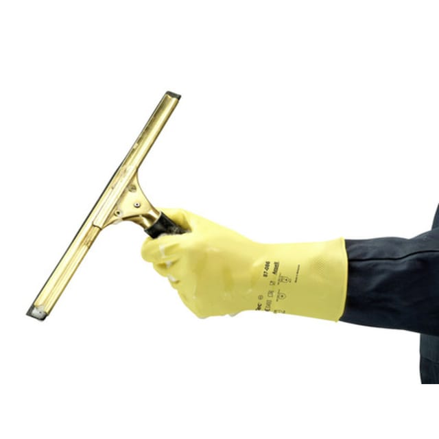 87086065 AlphaTec® Baumwollvelour Chemiekalienhandschuh Größe (Handschuhe): 6.5, 7 en 388:201 - Ansell