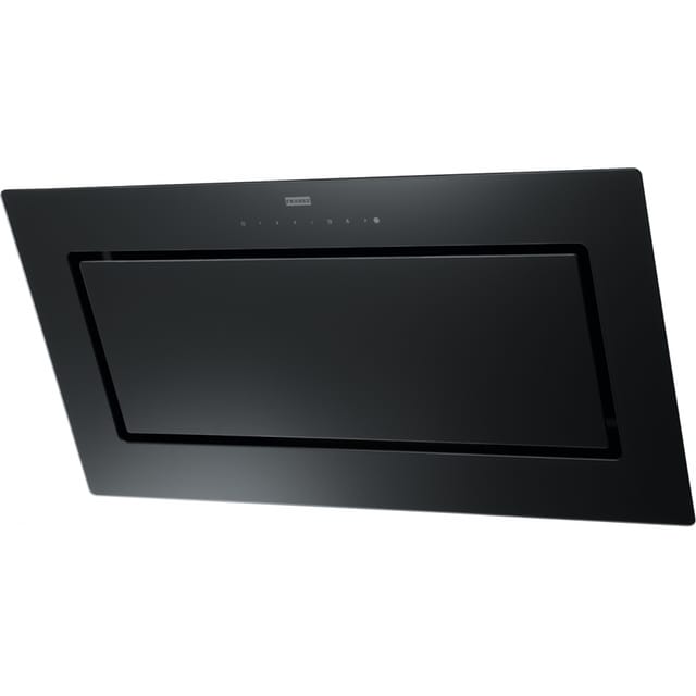 Haube mythos, fmy 907 bk, Umluft, Abluft Touch Control Bedienung, Nachlaufautomatik, Randabsaugung 90cm, Schwarz