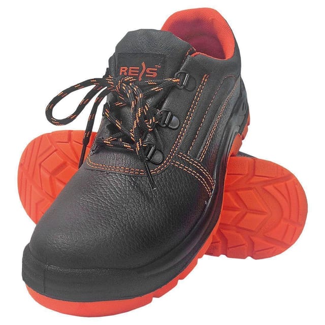 Arbeitsschuhe SB FO E SRC Rindsleder orange/schwarz 39