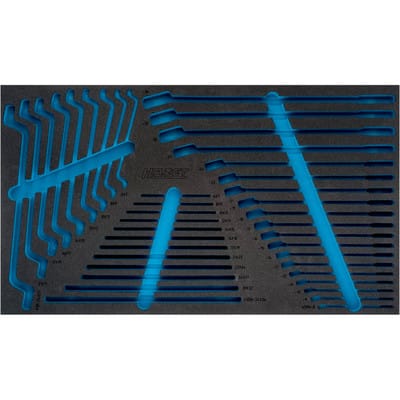 Hazet - 2-Komponenten Weichschaum-Einlage für Art.Nr. 163-478/40, 4/3+ (691 x 392 mm)