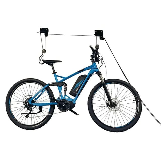 Fahrrad 50387 Deckenlift Anzahl Einstellplätze=1 Schwarz - Fischer