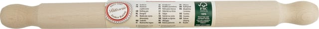 Zenker Nudelholz Teigrolle Holz 35 x 3 cm natur Backen