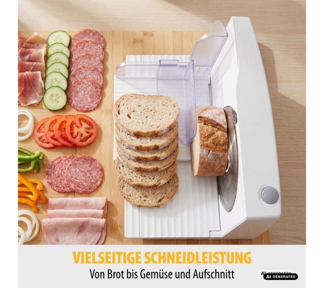 Tristar - Allesschneider EM-2098 150 Watt, 0-15 mm Schnittstärke Allesschneider