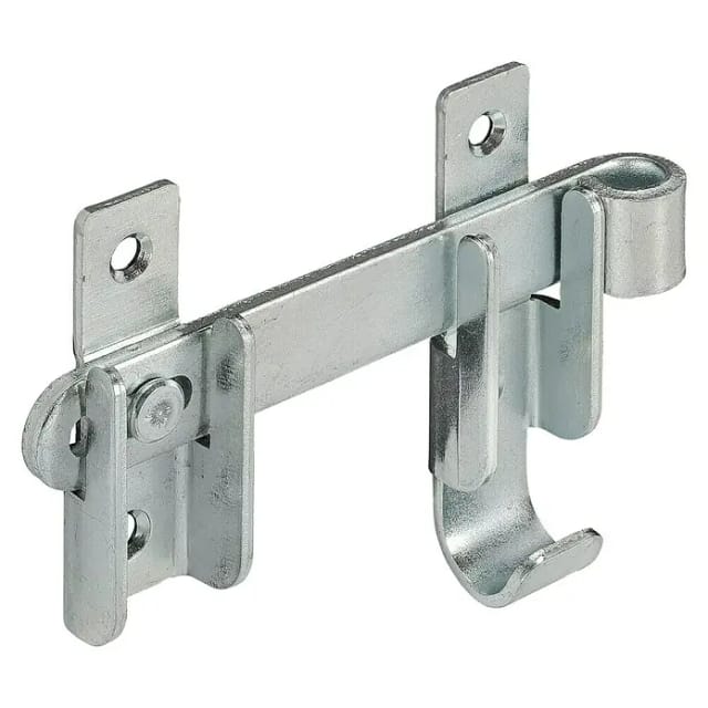 Vormann - Schlagladenüberwurf Länge 120 mm Breite 27 mm Stärke 3 mm Stahl blau verzinkt